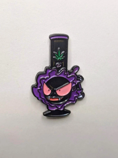 Gastly Enamel Pin