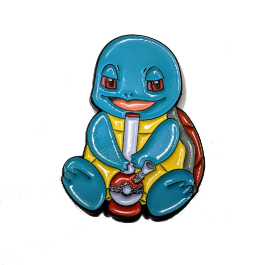 Squirtle Smoking Pokeball Bong