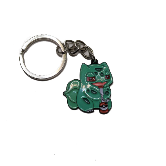 Bulbasaur Smoking Pokeball Keychain